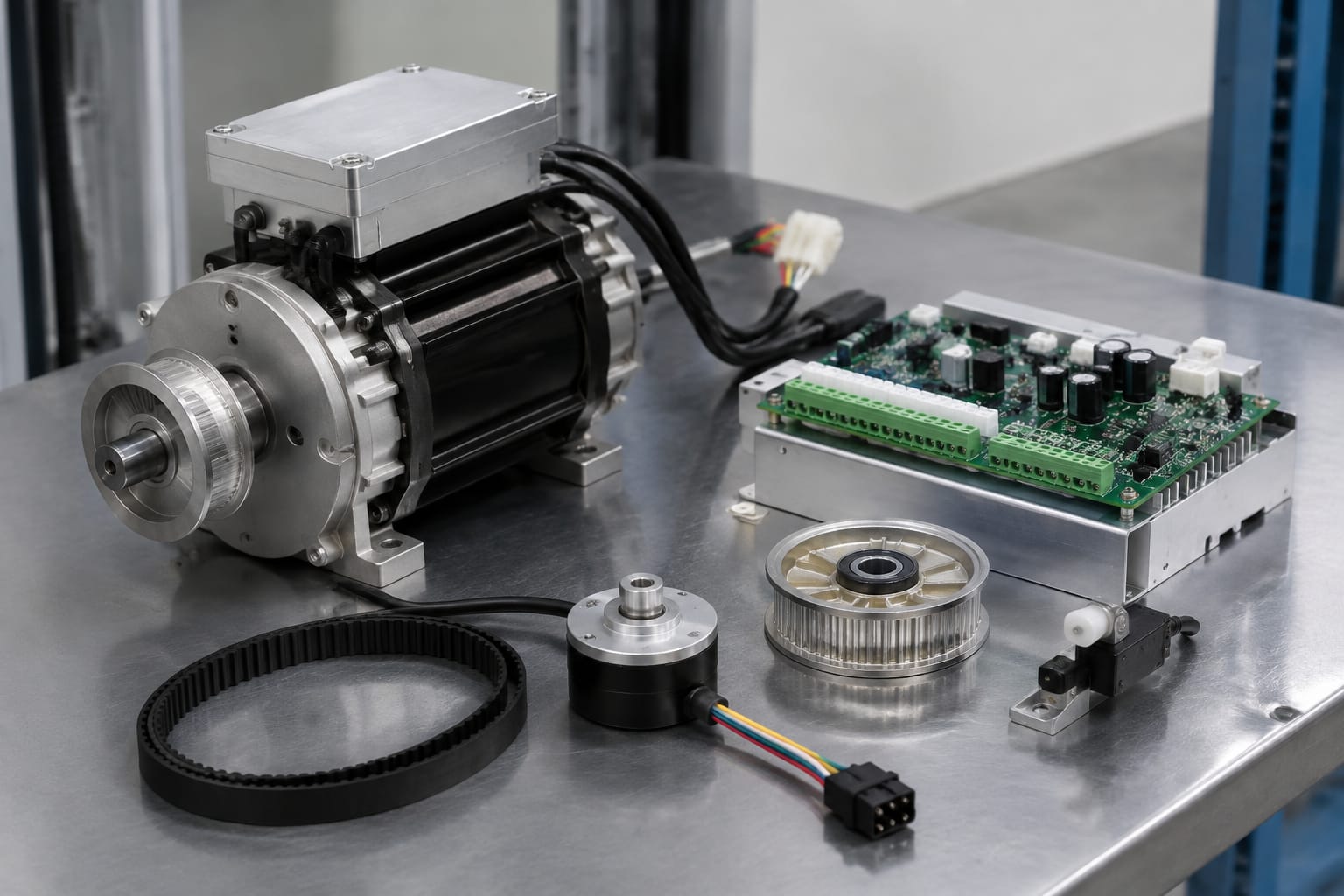 Door drive de ascensor: motores, control y ajuste