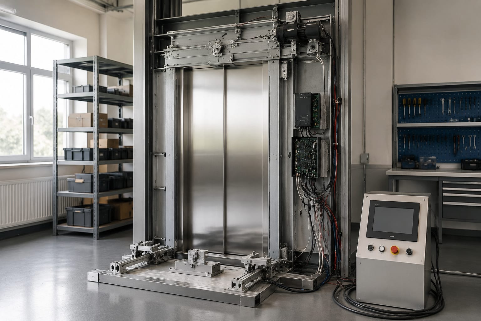 Door drive de ascensor: motores, control y ajuste