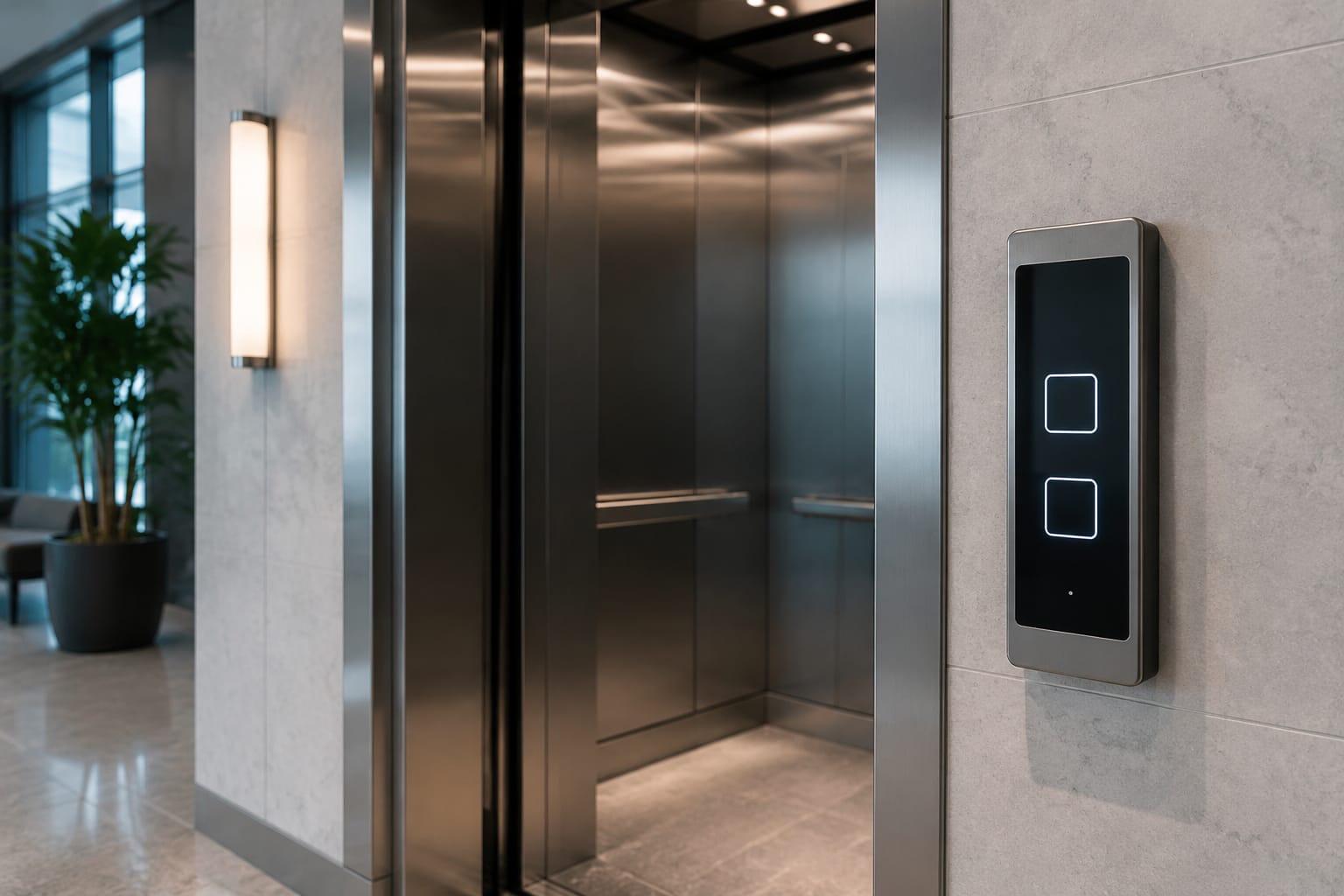 Elevator touch panel: averías y criterios de actualización