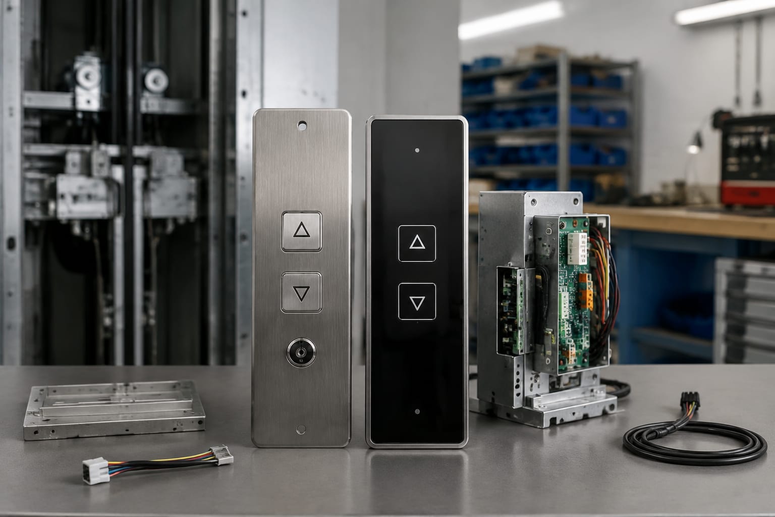 Elevator touch panel: averías y criterios de actualización