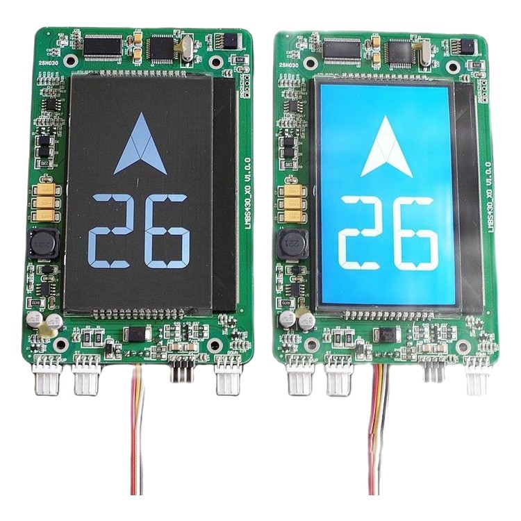 Placa de pantalla LCD de 4.3 pulgadas OTIS piezas de ascensor y accesorios de elevación