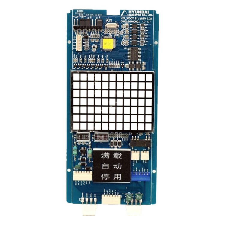 Placa de pantalla B.D COP HYUNDAY piezas de ascensor y accesorios de elevación