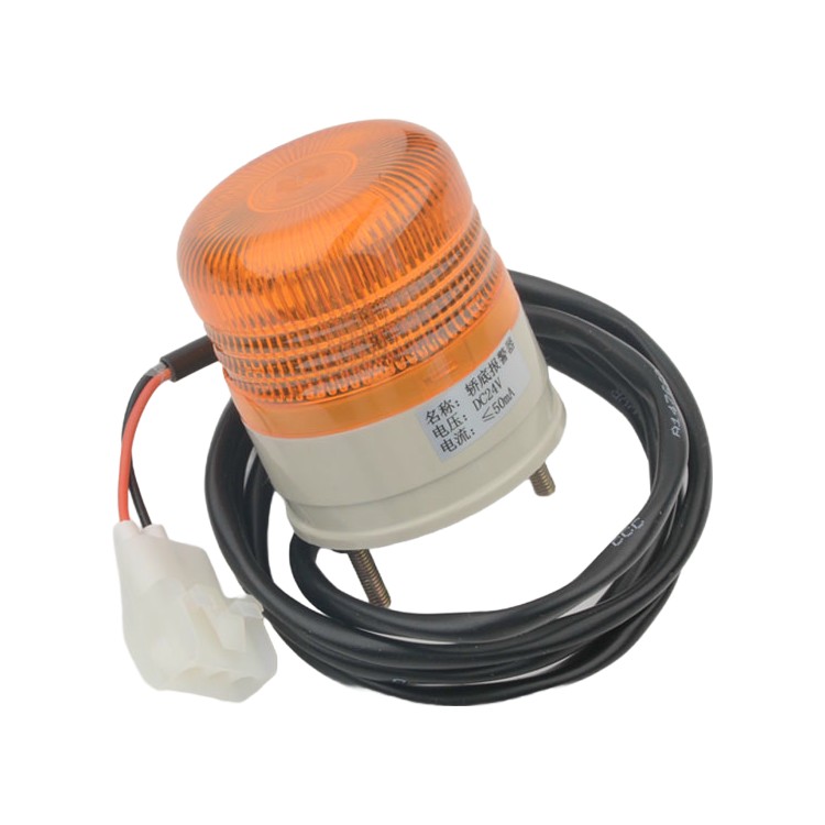 Alarma sonora y luminosa de fondo de cabina DC24V, accesorios para elevador, piezas de repuesto para ascensor