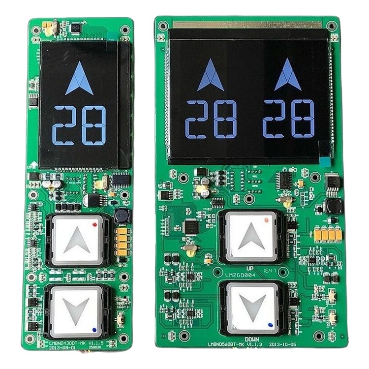 Placa de visualización pantalla negra OTIS piezas y accesorios para ascensor