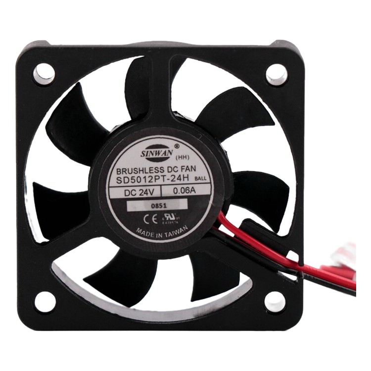 Ventilador del inversor del gabinete de control del ascensor 24V 0.06A, piezas de ascensor
