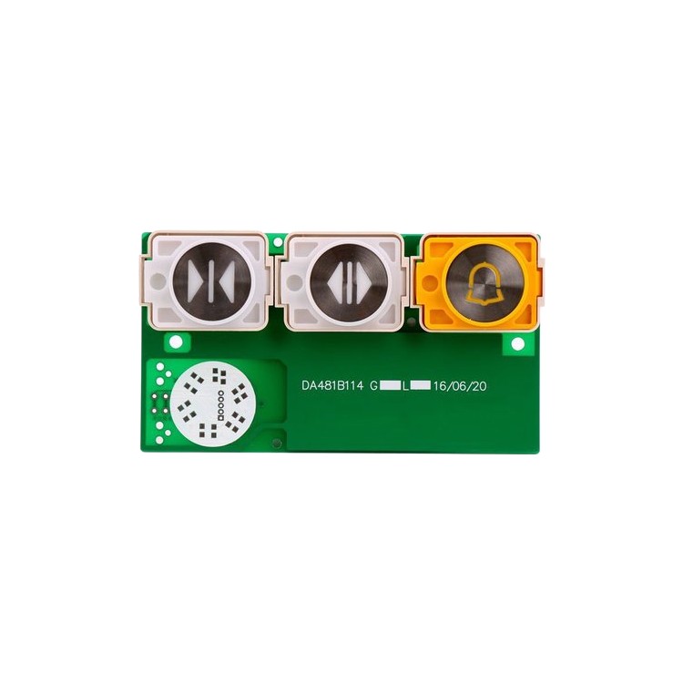 Tablero de botón de interruptor de puerta de ascensor Mitsubishi, piezas de elevador