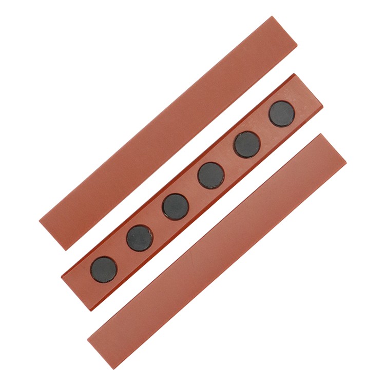 Revestimiento de zapata guía de ascensor, seis gomas, tres en uno, revestimiento de zapata de riel principal, adecuado para accesorios de ascensor Mitsubishi Otis