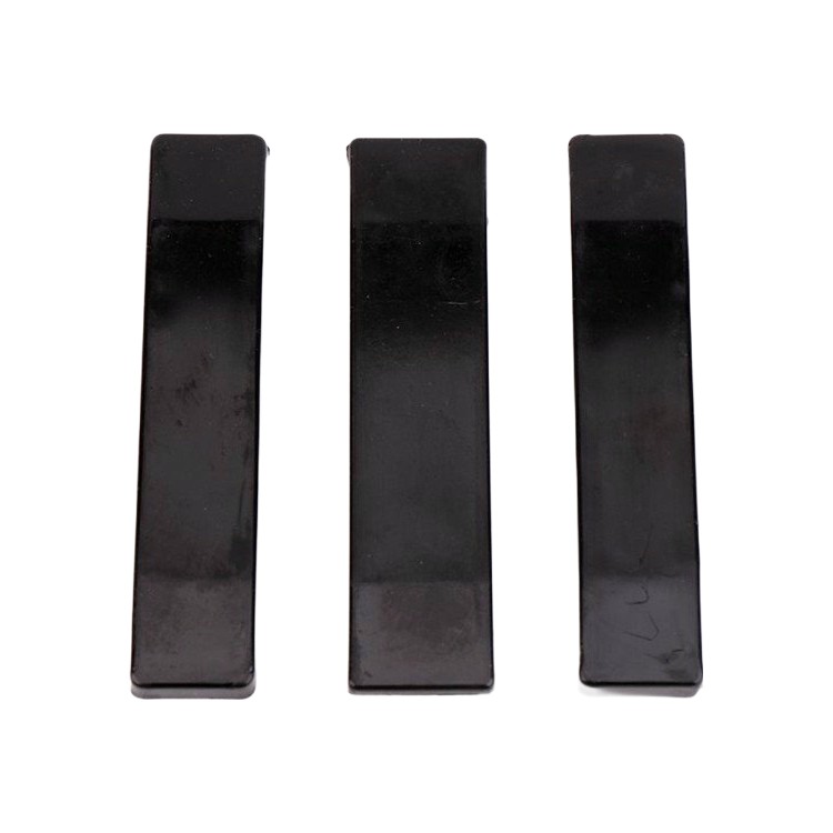 Revestimiento de zapata guía de ascensor tres en uno 120x28x6mm, piezas de montacargas