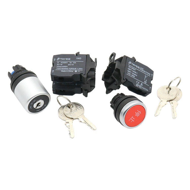 Cerradura de seguridad de ascensor 9300 llave interruptor de parada de emergencia de escalera eléctrica botón piezas de ascensor