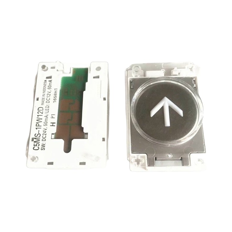 Botón de presión de ascensor Mitsubishi piezas de elevador