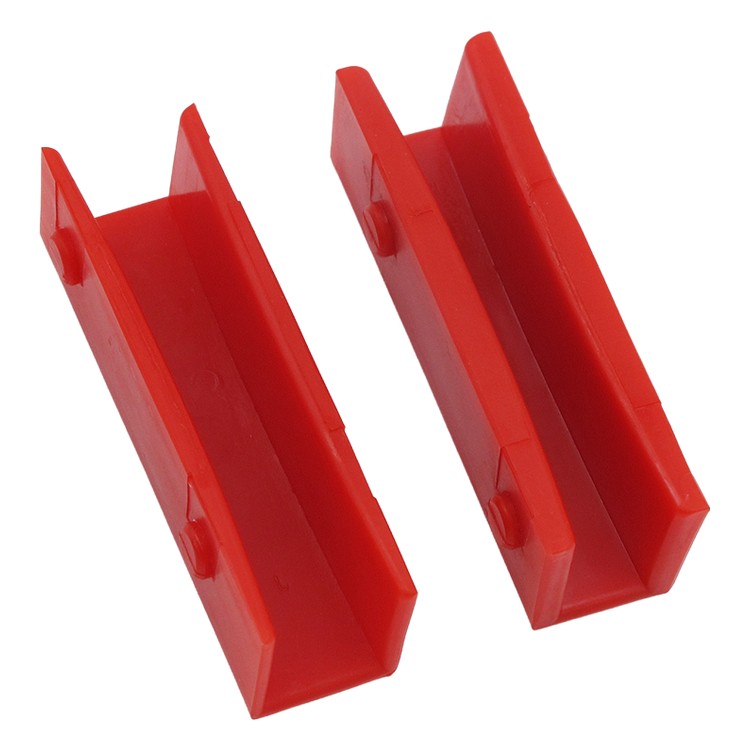 Revestimiento de zapata de ascensor, zapata guía deslizante 100x16mm, piezas de montacargas