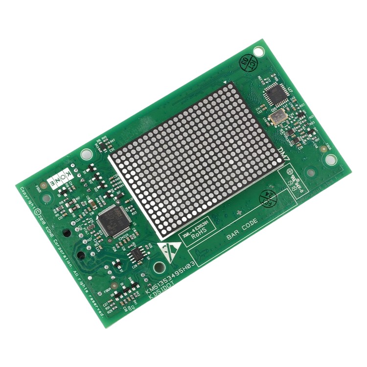 Placa de visualización de llamada saliente KONE piezas de ascensor