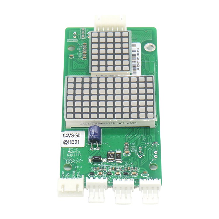 Placa de visualización de llamada saliente del sistema STEP, piezas y accesorios para ascensor