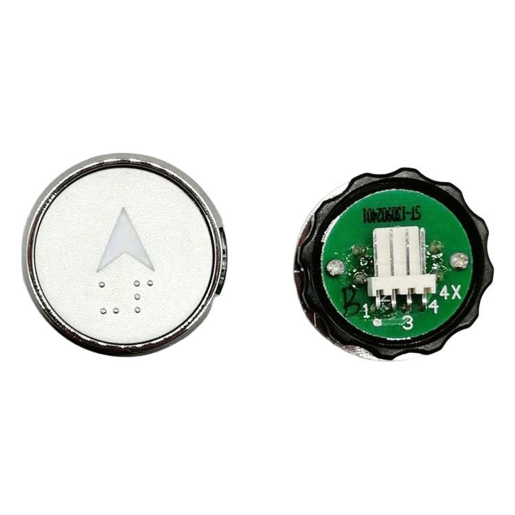 Botón pulsador luz blanca azul piezas de ascensor OTIS accesorios de elevador