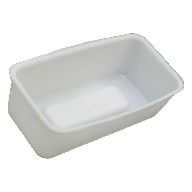 Caja receptora de aceite rectangular, copa receptora de aceite, piezas de ascensor, accesorios para elevador