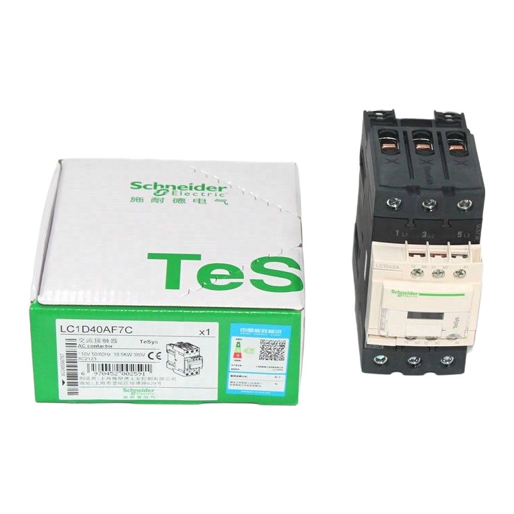 Contactor CA trifásico Schneider 40A AC110V, piezas y accesorios para ascensor