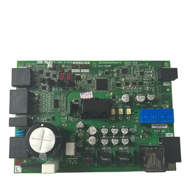 Panel de control de puerta de elevador Toshiba, piezas de puerta de elevador