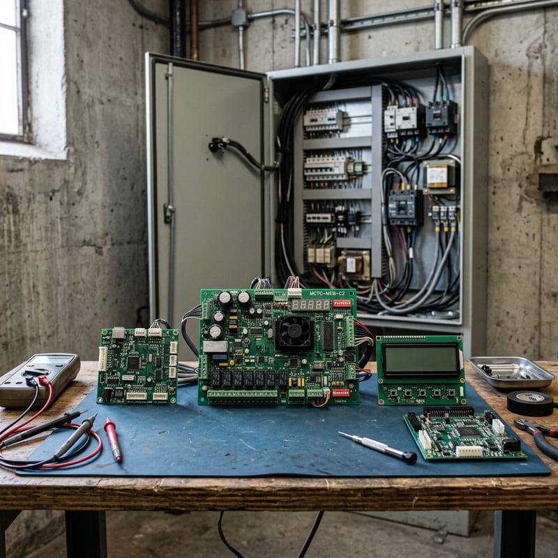Proyecto del tablero de control Monarch MCTC-MCB-C2