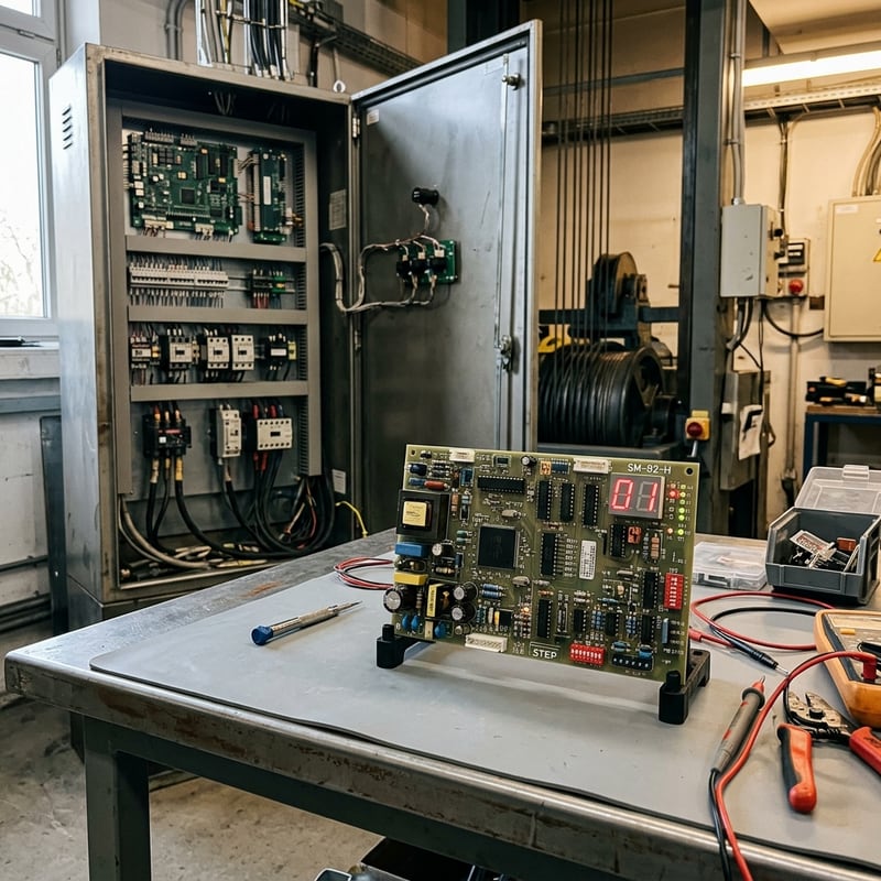 Instalación de la placa de señal STEP SM-02-H