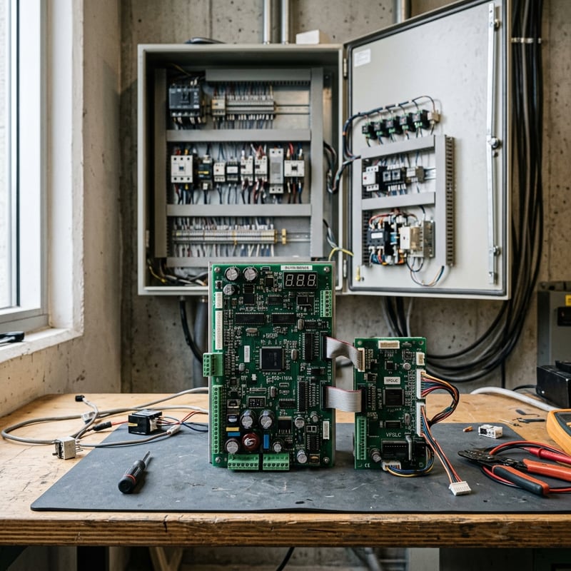 Instalación de la placa P1 Mitsubishi KCD-1161A